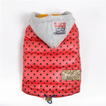 Dog Clothes Winter Pet Jacket Dogs Pets Clothing Fashion Coat Warm Waterproof Cloth Outfits For Chihuahua Bulldog Small Puppy