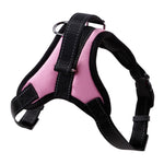 New Pets Dog Harness Vest Reflective Tape Breathable Mesh Pet Dogs Leash Harness Dog Collar Accessories