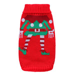 Pet Cat Sweater Cat Clothes For Small Dog Clothes Christmas Dog Sweater Cats Coat Halloween Warm Pet Jacket Knitting Costume 35