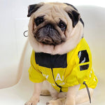 Fashion Frenchbulldog Raincoat Pet Dog Clothes for Small Dogs Clothing Chihuahua Jacket Pug Hoodies Costume Dropshipping PC1364