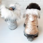 Fashion Padded Thickening Warm Winter Dog Clothes Dog Coat Jacket Hoodies Pet Dog Clothing For Small Dogs