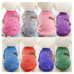 2017 Puppy Clothes Warm Pet Dog Cat Jacket Coat Winter Fashion Soft Sweater Clothing For Small Dogs Chihuahua XS-2XL
