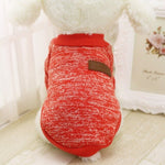 2017 Puppy Clothes Warm Pet Dog Cat Jacket Coat Winter Fashion Soft Sweater Clothing For Small Dogs Chihuahua XS-2XL