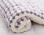 Super Soft Pet Bed Flannel Velvet Plus PP Cotton Dog Cat Cushion Deep Sleep Big Dog Kennel for Puppy Kitten Bed 6Sizes 8 colors