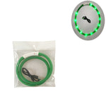 Pet Waterproof USB Rechargeable LED Dog Collar Night Safety Flashing Pet Supplies Dog Accessories For Puppy LED Collar Leash