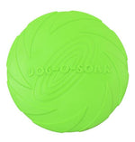 2019 Best selling Pet toys New Large Dog Flying Discs Trainning Puppy Toy Rubber Fetch Flying Disc Frisby 15cm 18cm 22cm