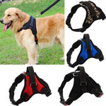 Fashionable Durable No-pull High Quality Nylon Dog Harness Outdoor Adventure Pet Vest Padded Handle Easy Adjustable Chest Strip